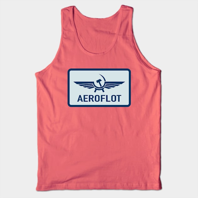 Aeroflot Patch Tank Top by TCP